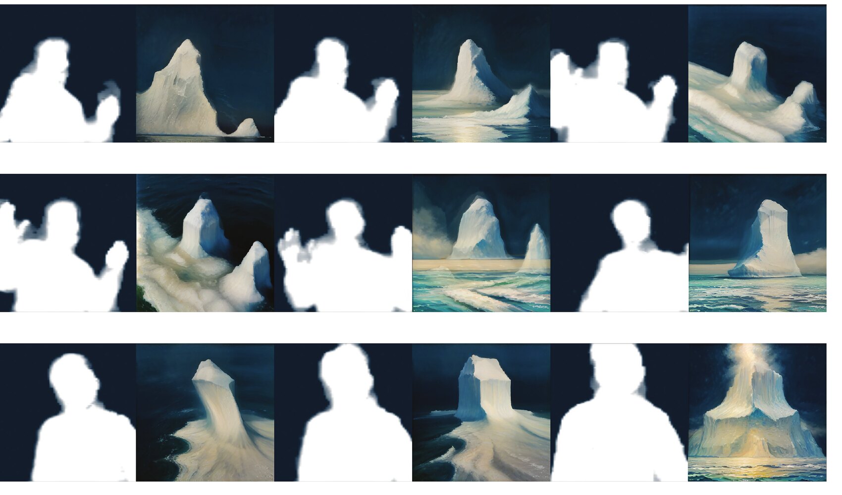 more mask to iceberg pairs